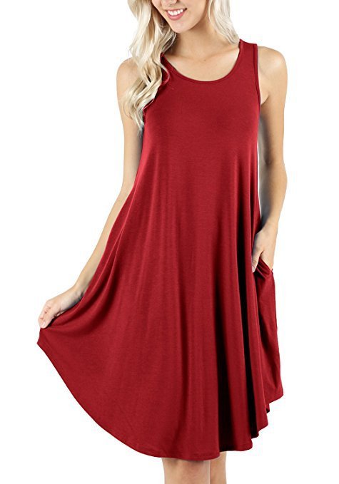 Nouvelle robe sexy décontractée à bretelles de couleur unie
